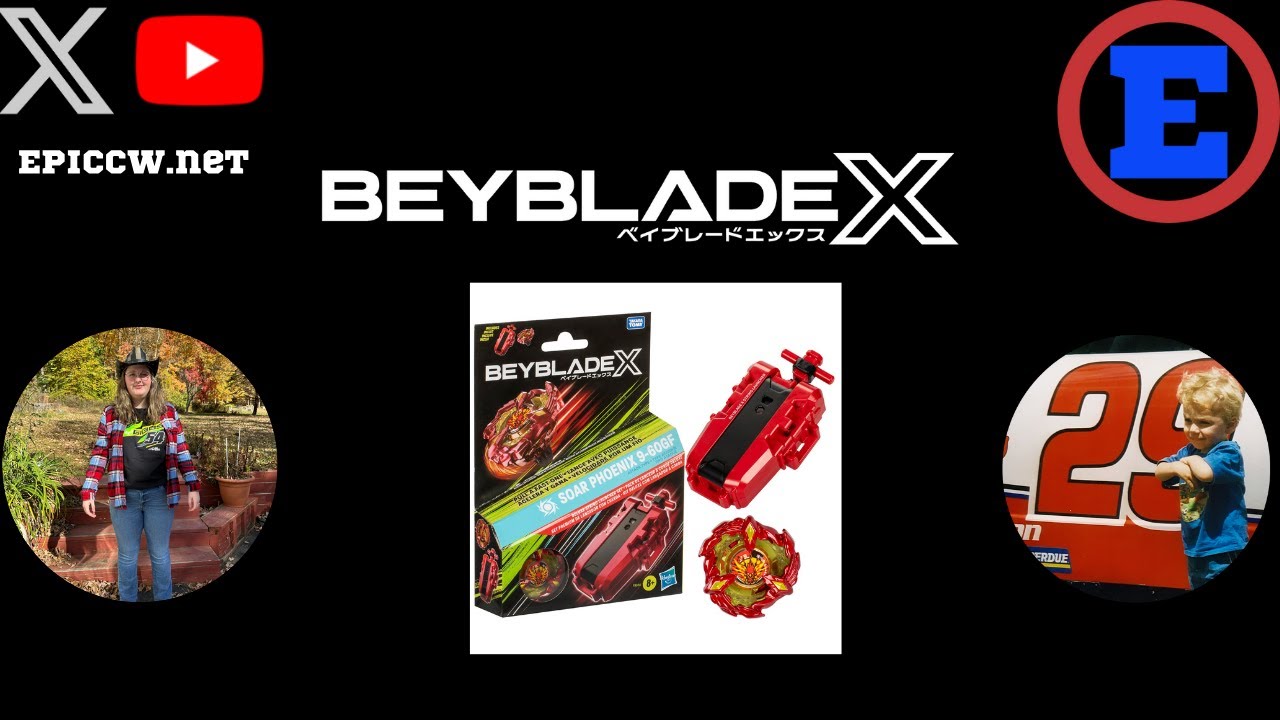 Beyblade X Soar Phoenix 9-60GF Deluxe String Launcher Set | Beyblade X Unboxing