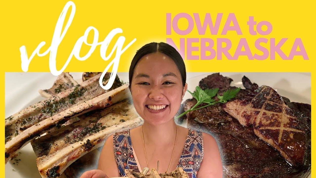 IOWA & NEBRASKA | TRAVEL & FOOD VLOG