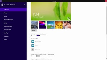 How To Customize Lock Screen Slideshow in Windows 8.1 Tutorial