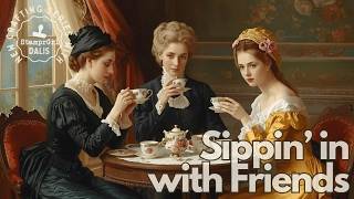 Sippin with my friends and Making Cards - Unboxing the Paper Pad Club from  ⁨@Not2ShabbyShop⁩