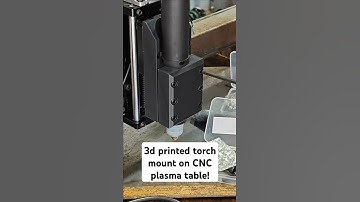 Installing a machine torch on Langmuir CNC plasma table with a 3d printed mount.