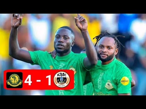MAGOLI YOTE YANGA SC VS KMC