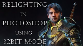 December Knight - Relighting in Photoshop using 32Bit Mode - Tutorial screenshot 2