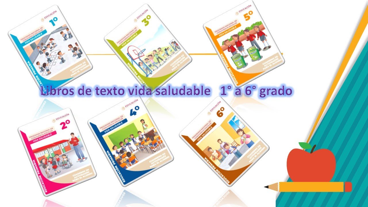 Libros de texto vida saludable primaria - YouTube