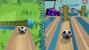Going Balls level 87 Walk Through Gameplay #shorts #viral