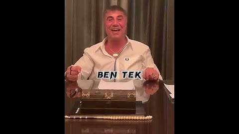 Siz hepiniz ben tek! #sedatpeker