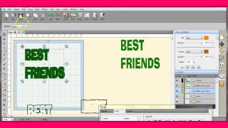 Cutting layers out of stacked items SCAL Brother ScanNCut Jen Blausey