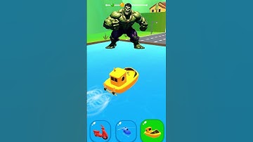 Shape-Shifting Game New Sounds & Levels 🚗 | BeamNG.drive #shorts #Hulk