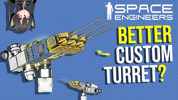 Custom Turrets Using New AI Blocks, Space Engineers Automatons