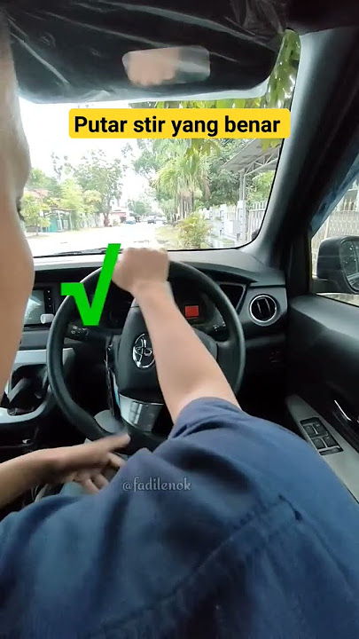 putar stir yang benar #belajarmengemudi #mobilmanual #tutorial #car #belajarmobil #driving #mobil