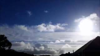 16th October time lapse sky  sunrise moonrise