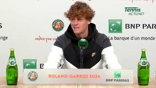 Tennis  RolandGarros 2024  Jannik Sinner : 'Playing Gasquet, I’m looking forward to this match'