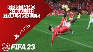 FIFA 23 - Cristiano Ronaldo goals and skills - PS5 🎧🔥