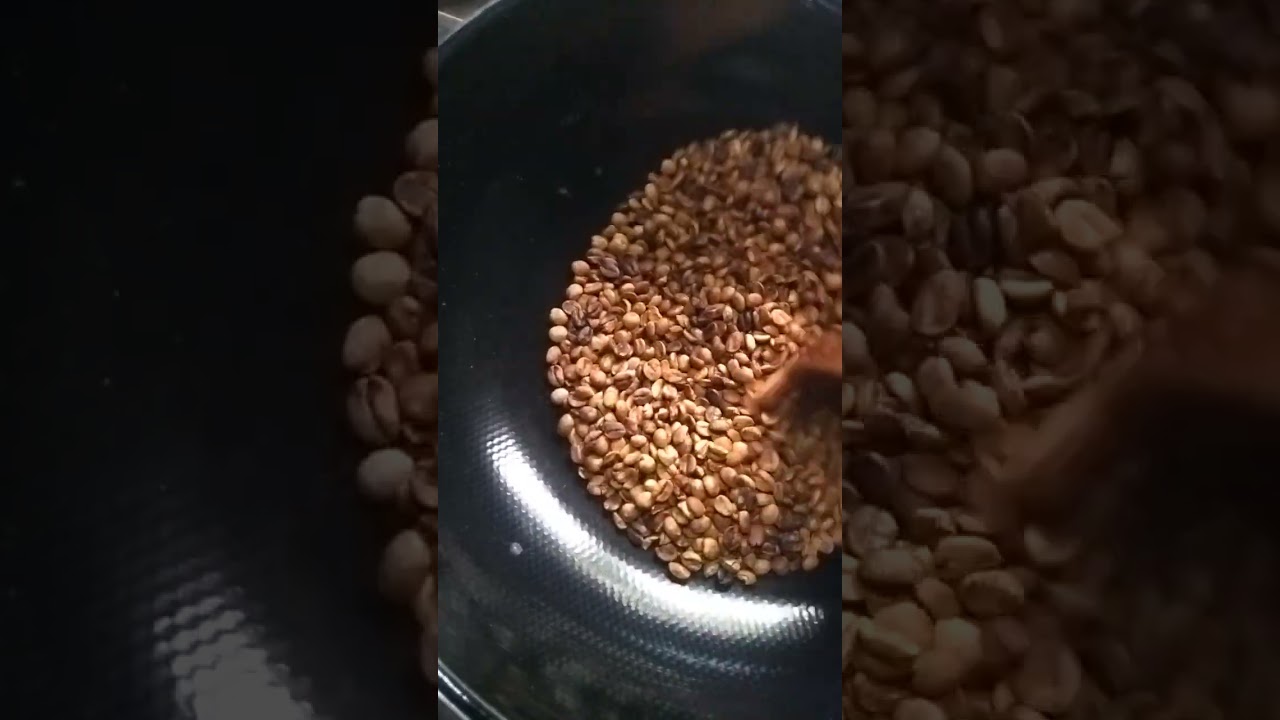 लोकल  कफी प्रशोधन  step-4 (Roasting technique)