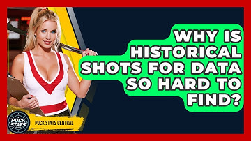 Why Is Historical Shots For Data So Hard To Find? - Puck Stats Central
