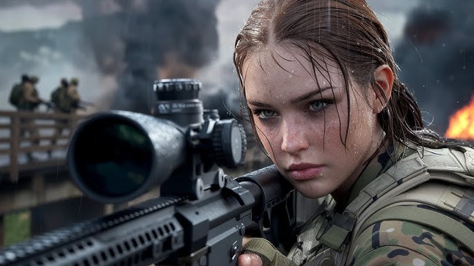 It's Over!” — SEALs Trapped on Bridge Until Her Deadly Sniper Shot Cleared the Way - YouTube