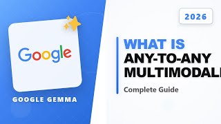 What is any-to-any Multimodality? (The Gemma 4-E2B Vision)