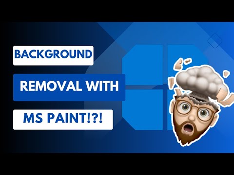 Remove Background from Images with Paint! - No Skill Needed!