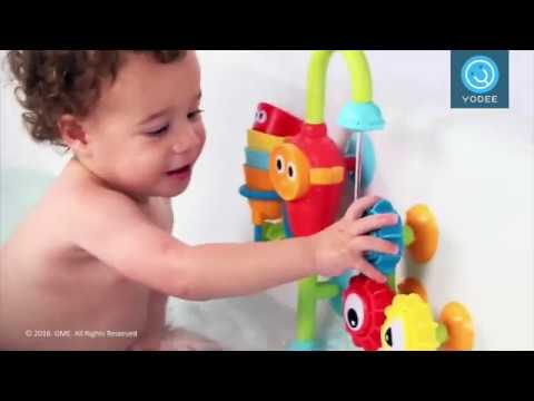 【Yookidoo 洗澡/ 戲水玩具】發展孩子手眼協調性的洗澡玩具