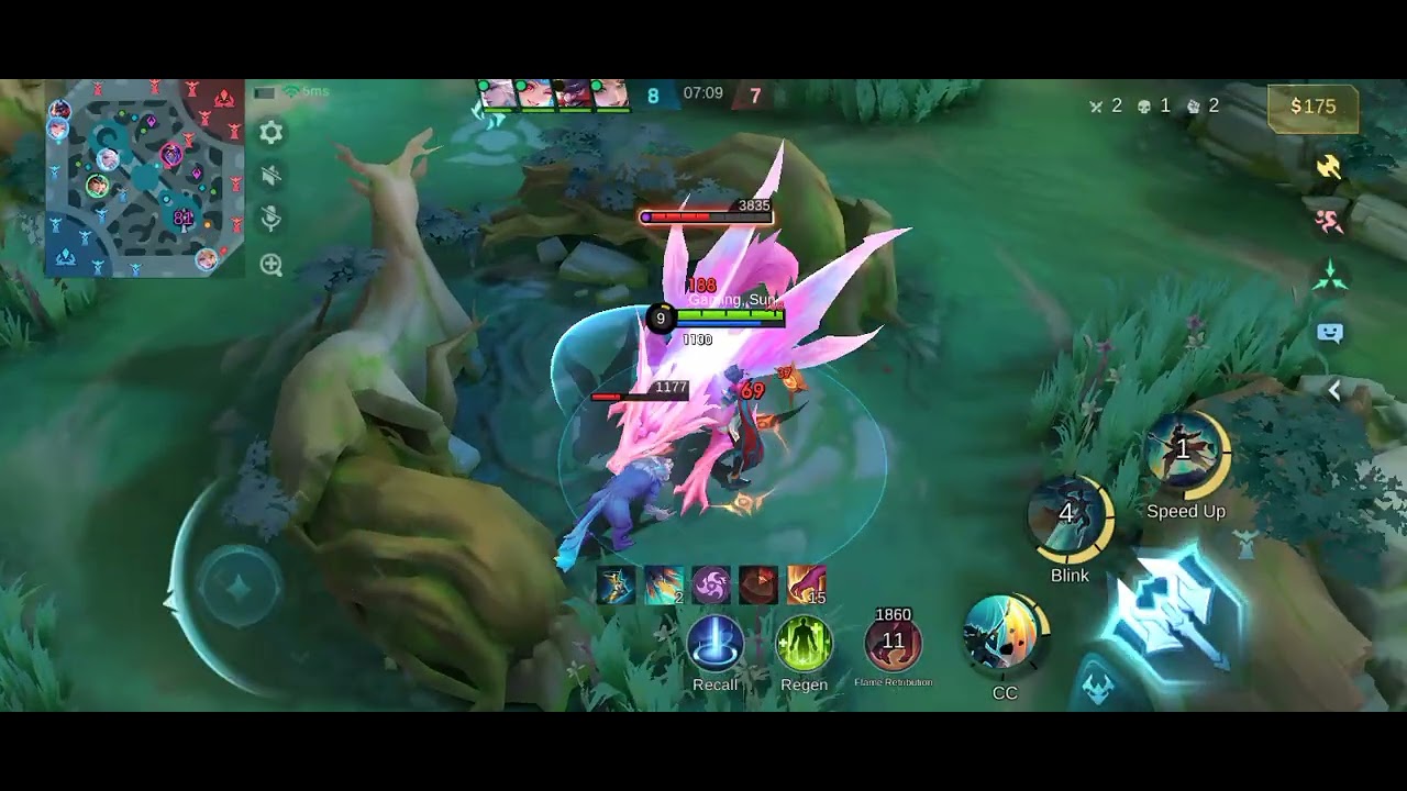 #mobilelegends  Pakai Zilong Saja,  Karena Sering Longstrak