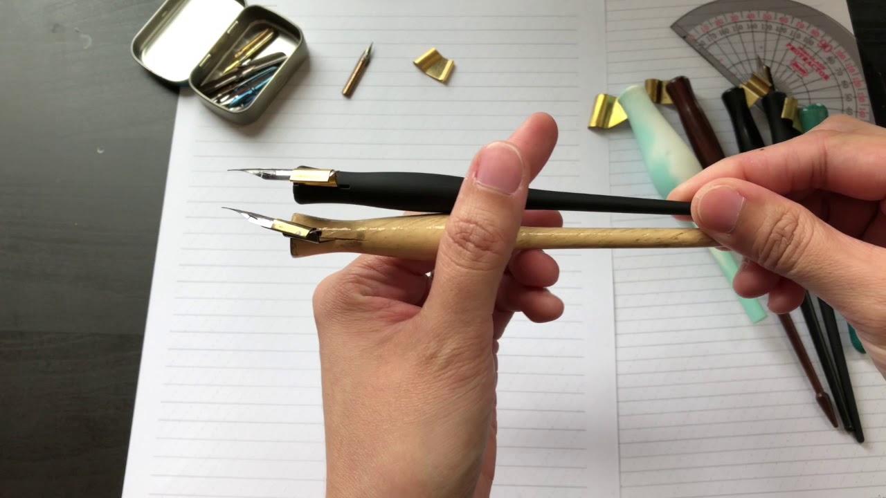 Pen Holders & Nib Angle — Maxie Calligraphy