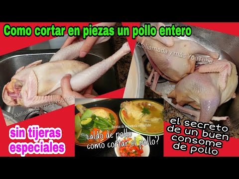 Como hacer un caldo de pollo