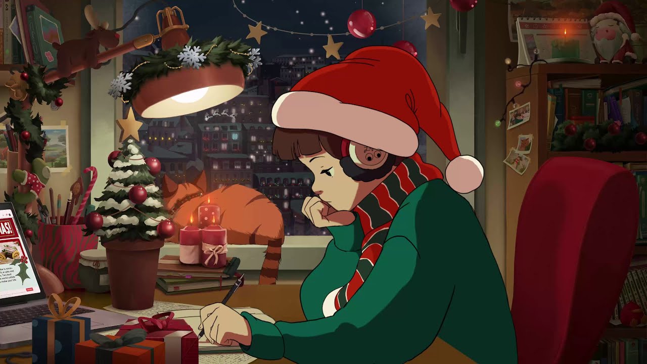 Christmas lofi radio 🎄 - cozy beats to get festive to