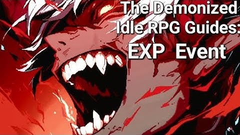 New Event Schedule? - The Demonized Idle RPG