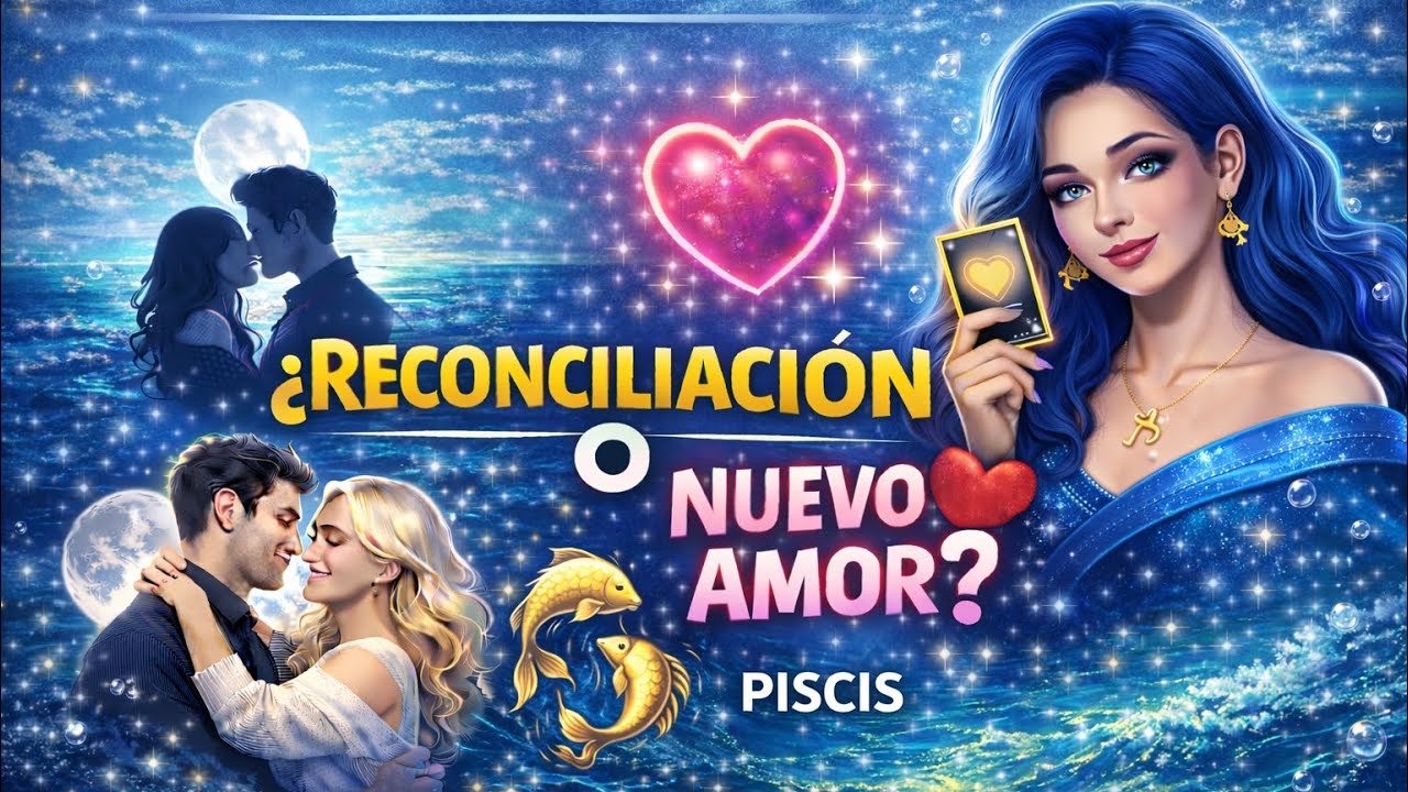 💫 PISCIS ♓ TU DESTINO EN EL AMOR 😳 ¿RECONCILIACIÓN CON ESA PERSONA O UN NUEVO AMOR? ❤️ TAROT