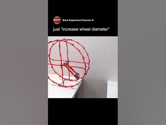 Just "increase wheel diameter" #shorts