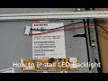 Sinumerik 6FC5203-0AF02-0AA0, Part 2 of 2, How to Install LED Backlight