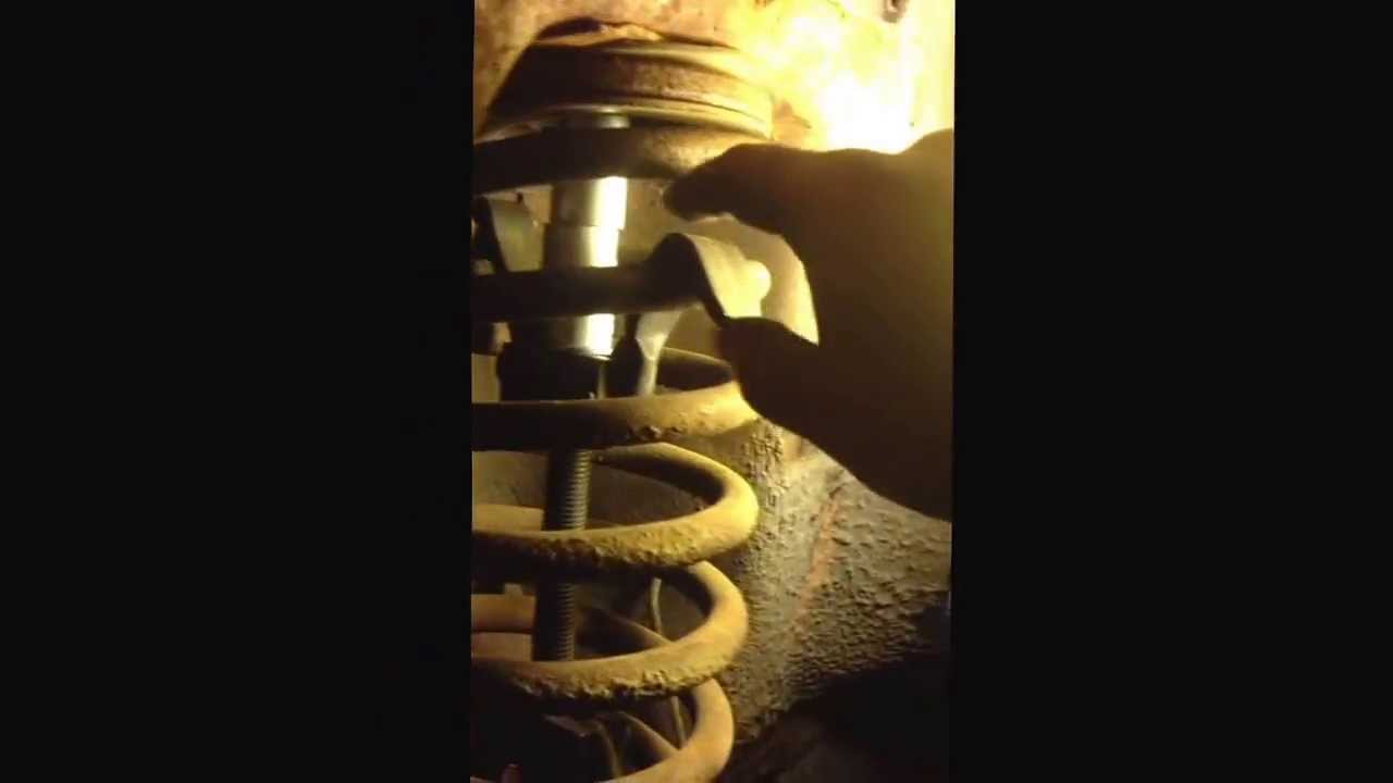 Removing 1965 Ford Mustang Coil Springs With Coil Spring