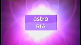Astro Ria ident 2003-2006 - with announcement