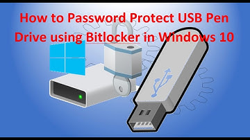 How to Password Protect USB Using Bitlocker