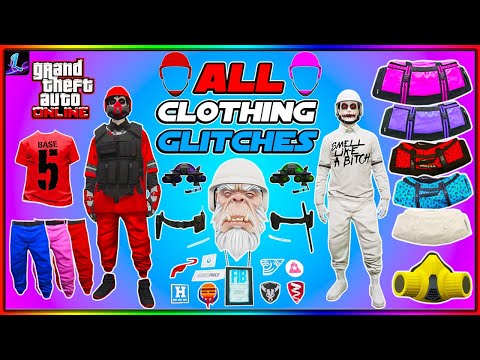 ALL WORKING GTA 5 CLOTHING GLITCHES IN 1 VIDEO! BEST CLOTHING GLITCHES IN GTA 5 ONLINE AFTER PATCH