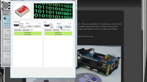 transferring memory pack data from file to card with the Bliss-Box API tool.