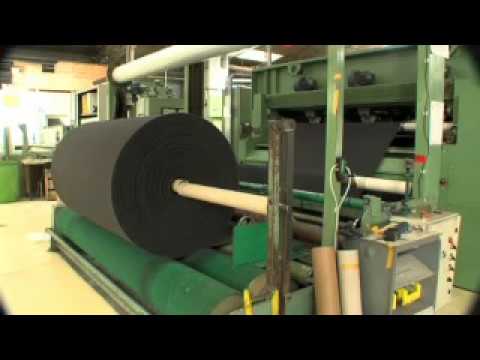 Valorplast : fabrication de tapis pour l'automobile youtube Fabriquer tapis avec moquette