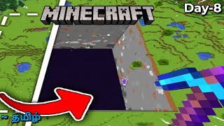 Mining a 100x100 area to BEDROCK in MRG SMP Minecraft... #8 || தமிழ் || MrRagnarok