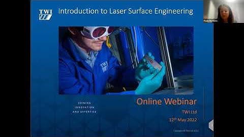 Introduction to Laser Surface Engineering Recording