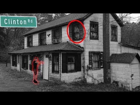 Ding Dong Ditching Clinton Road Ghost House Caught On Camera
