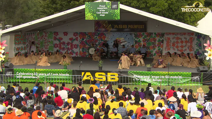 Polyfest 2015 Cook Islands Stage Sir Edmund Hillar...
