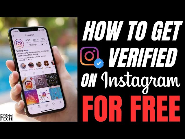 How To Get Verified With No Followers On Instagram For Free (Tutorial) 