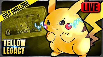 LIVE! Yellow Legacy - Pikachu Only - I'm a solo runner at heart