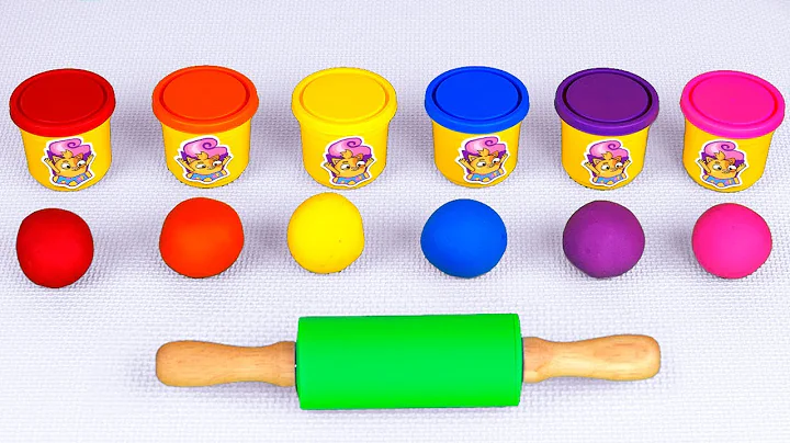 Play With Clay 🌈😻 Learning Colors and Letters | Kids Videos By Muffin Socks