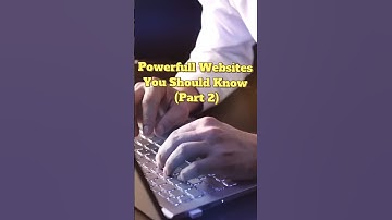 Powerful Websites You Should Know Part 2, The Most Powerful Websites You Never Knew About!