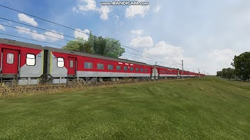 22222 Push Pull | NZM CSMT Rajdhani Express | MSTS Openrails