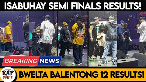 🔥 Bwelta Balentong 12 RESULTS! | Isabuhay 2025 Semi Finals results!