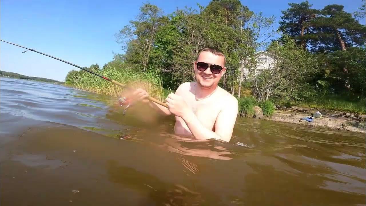 Рыбалка в Финляндии. Жара лето рыбы нет - YouTube