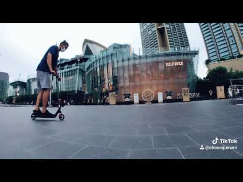 Scooter tricks Tiktok. Bangkok. Thailand. 2020 - YouTube