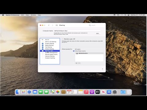 How To Setup Remote Login on macOS Big Sur [Tutorial]